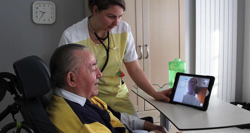 Télémédecine EHPAD Diaconesses Strasbourg