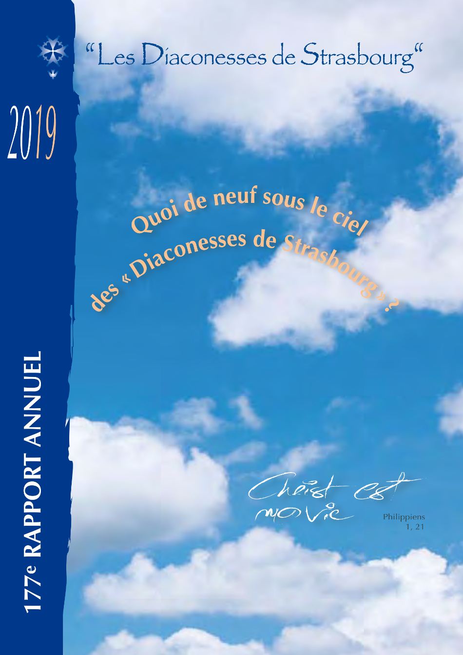 Rapport annuel des Diaconesses de Strasbourg